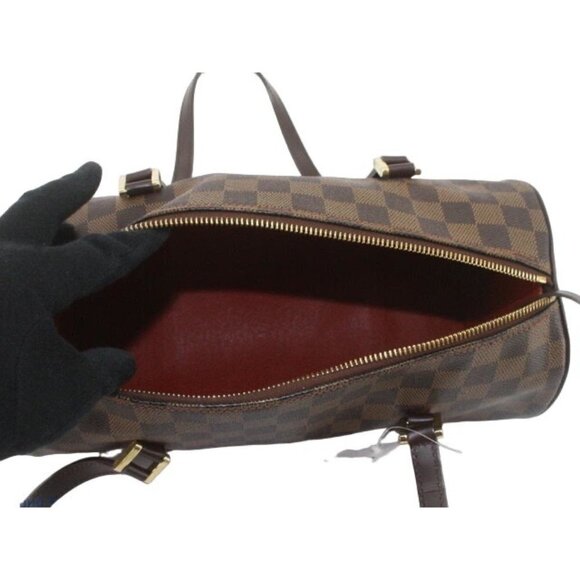 Louis Vuitton Damier Ebene Coated Canvas Papillon 30 with Dust Bag - Picture 4 of 9